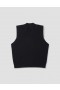 Cross Over V Neck Slipover Black | Women Margaret Howell Knitwear