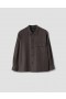Flap Pocket Overshirt Tobacco | Men Margaret Howell Shirts