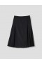Flat Front Kilt Black | Women Margaret Howell Skirts