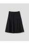 Flat Front Kilt Black | Women Margaret Howell Skirts