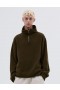 Half Zip Sweater Military | Men Margaret Howell Knitwear