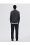 Heavy Crew Neck Charcoal / Storm Grey Twist | Men Margaret Howell Knitwear