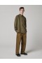 Inverted Pocket Shirt Khaki Green | Men Margaret Howell Shirts