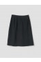 Kick Pleat Skirt Black | Women Margaret Howell Skirts