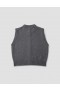 Knitted Gilet Charcoal | Women Margaret Howell Knitwear