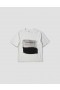 Mhl. Abstract Stripe T Shirt Off White | Men Margaret Howell Sportswear