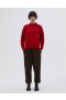 Mhl. Chunky Button Neck Sweater Sports Red | Women Margaret Howell Knitwear