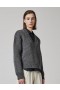 Mhl. Chunky V Neck Mid Grey | Women Margaret Howell Knitwear