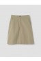 Mhl. Cinch Back Skirt Stone | Women Margaret Howell Skirts