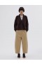 Mhl. Collared Cardigan Chocolate | Women Margaret Howell Knitwear