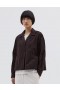 Mhl. Long Sleeve Panel Pocket Shirt Peat | Women Margaret Howell Shirts