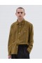 Mhl. Overall Shirt Light Olive / Off White | Men Margaret Howell Shirts