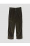 Mhl. Wide Waistband Trouser Dark Olive | Men Margaret Howell Trousers
