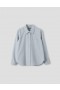 Monogram Shirt Faded Grey | Women Margaret Howell Shirts