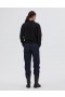Ribbed Tie Neck Jumper Black | Women Margaret Howell Knitwear