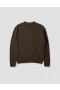Seamless Crew Neck Bracken | Men Margaret Howell Knitwear
