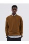 Seamless Crew Neck Cumin | Men Margaret Howell Knitwear
