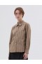 Simple Shirt Brown / Ecru | Women Margaret Howell Shirts