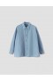 Swing Shirt Dusty Blue | Women Margaret Howell Shirts