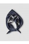 Two Colour Rose Scarf Storm Blue | Women/Men Margaret Howell Scarves