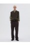 Wide Rib Slipover Khaki | Men Margaret Howell Knitwear