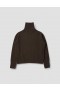 Wide Roll Neck Bitter Chocolate | Women Margaret Howell Knitwear