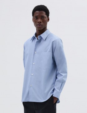 Basic Shirt Pale Blue | Men Margaret Howell Shirts