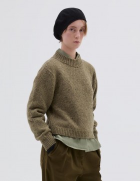 Donegal Crew Neck Marsh | Women Margaret Howell Knitwear