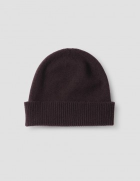 Fine Gauge Beanie Rich Brown | Women/Men Margaret Howell Hats