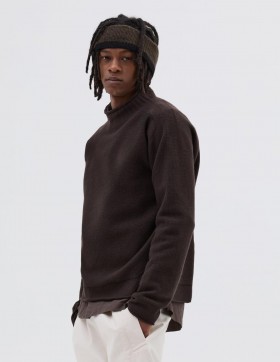 Mhl. Felted Guernsey Mahogany | Men Margaret Howell Knitwear