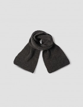 Mhl. Heavy Rib Scarf Graphite | Women/Men Margaret Howell Scarves