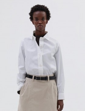 Mhl. Simple Shirt White | Women Margaret Howell Shirts