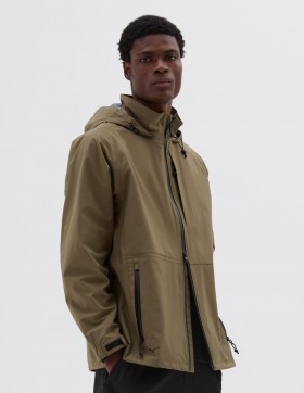 Mizuno Rain Jacket Light Khaki | Men Margaret Howell Sportswear