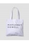  Bolsa com logo branca | Bolsas Margaret Howell para homem e mulher