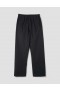  Calça Jogger Feminina Margaret Howell, Pernas Largas, Preta |