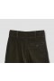  Calça Mhl. com cós largo, verde-oliva escuro | Calças Margaret Howell para homem