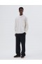  Camisa oversized sem gola off-white | Camisas Margaret Howell para homem