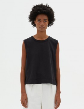  Mhl. Fekete Tank Top | Margaret Howell Női Sportruházat