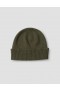  Beanie Khaki le Gauge Fine | Hataí Margaret Howell do Mhná/Fir
