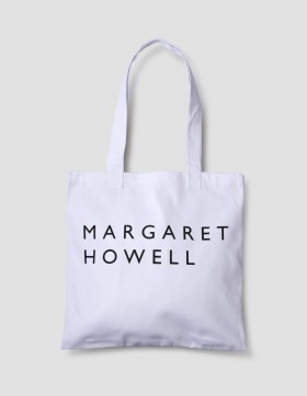  Borsa con logo bianca | Borse Margaret Howell da donna/uomo