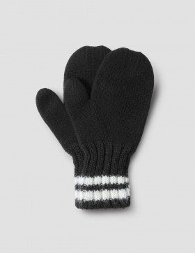  Mhl. Guanto in feltro nero/bianco | Guanti Margaret Howell da donna/uomo