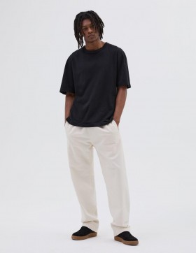  Pantaloni da jogging a gamba larga Mhl. Bianco sporco | Pantaloni da uomo Margaret Howell