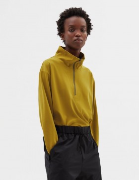 Felpa con mezza zip Mizuno Turmeric | Donna Margaret Howell Sportswear