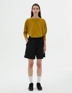 Pantaloncini da allenamento Mizuno neri | Pantaloni Margaret Howell da donna