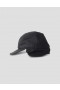  Mhl. Flap Cap Svart | Dame/Herre Margaret Howell Hatter