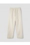  Mhl. Joggingbyxor med vida ben, off-white | Dambyxor Margaret Howell