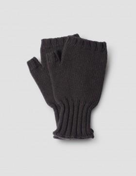  Mhl. Chunky Fingerless Glove Mörkbrun | Dam/Herr Margaret Howell Gloves