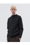 Strikket sweatshirt i antracit | Herre Margaret Howell Strikvarer