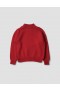  Mhl. Chunky Button Neck Sweater Sport Rood | Dames Margaret Howell Knitwear