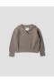  Mhl. Chunky Sailor Collar Natural | Dames Margaret Howell Knitwear